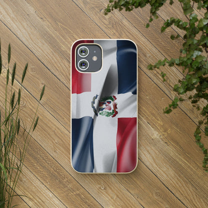 Funda Biodegradable | Bandera República Dominicana 🇩🇴 | iPhone y Samsung