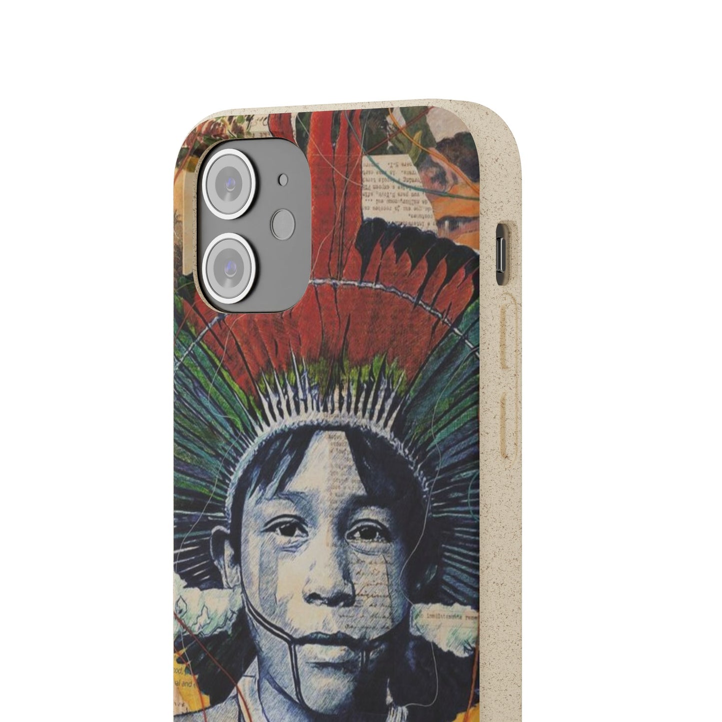Fundas Biodegradables – collage de la Amazonía | Funda Ecológica para iPhone y Samsung