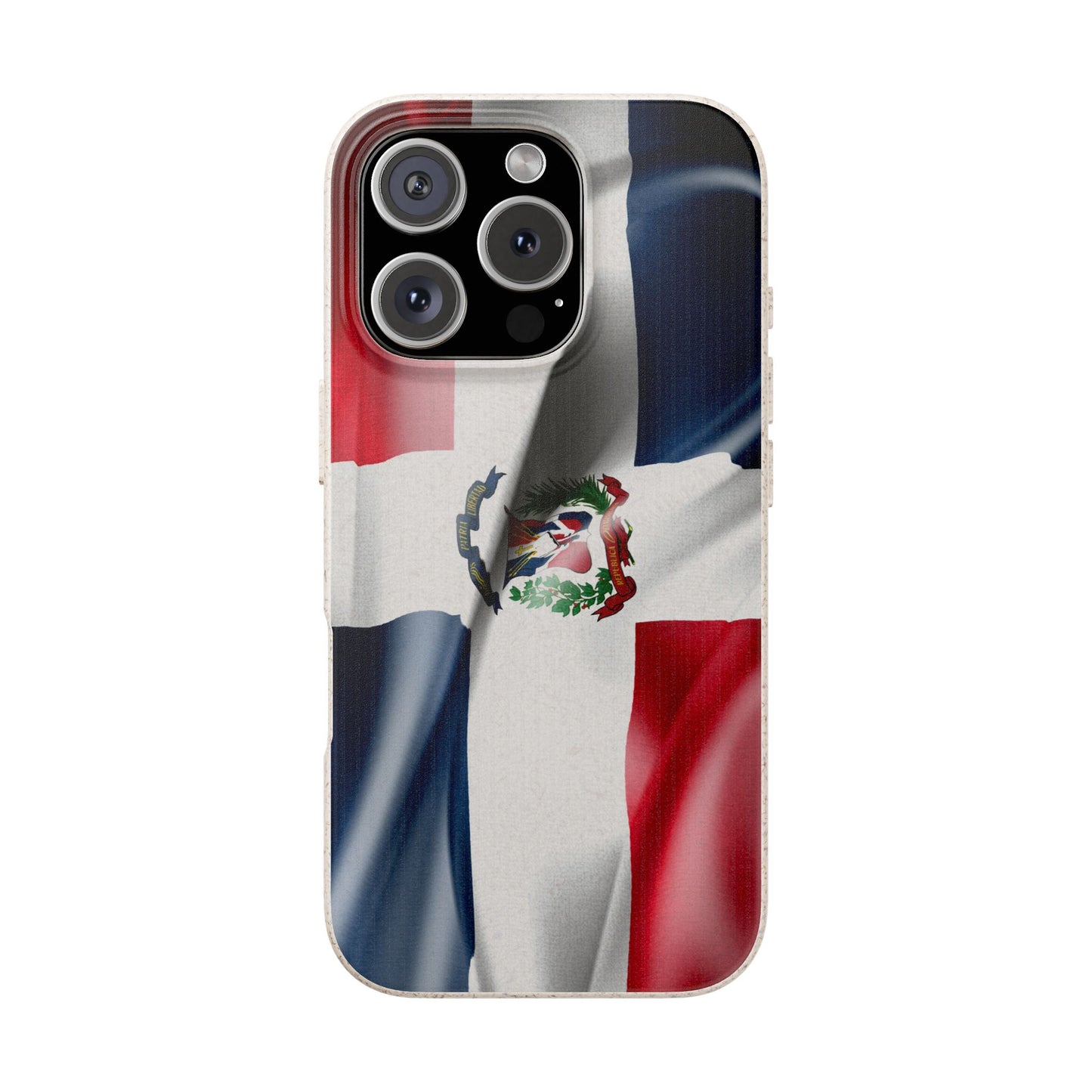 Funda Biodegradable | Bandera República Dominicana 🇩🇴 | iPhone y Samsung
