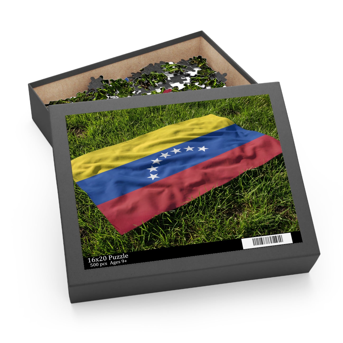 🧩 Rompecabezas Bandera de Venezuela | Puzzle "Seremos Libres" (120, 252 o 500 Piezas)