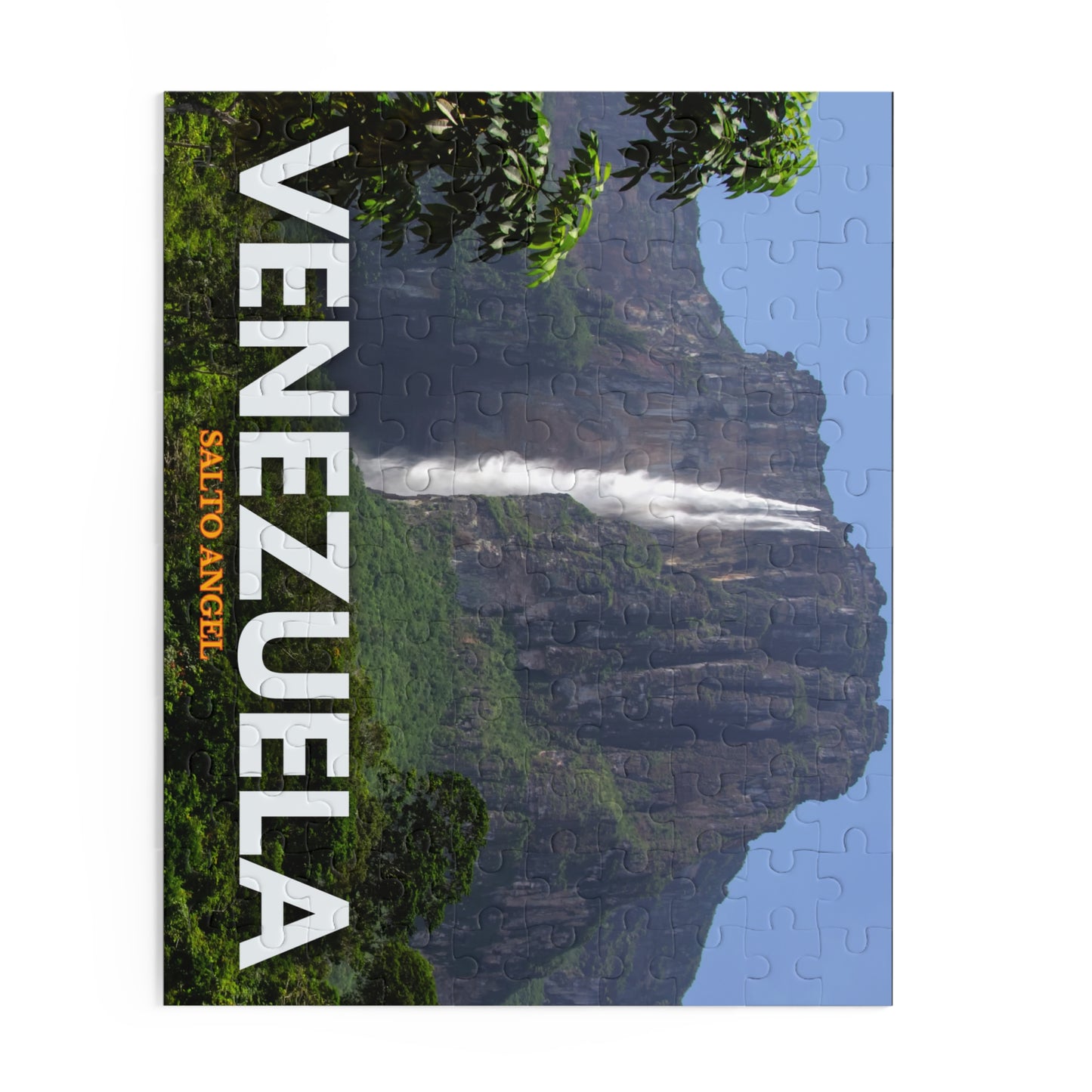 Rompecabezas Salto Ángel | Paisaje Natural de Venezuela (120, 252 o 500 Piezas)
