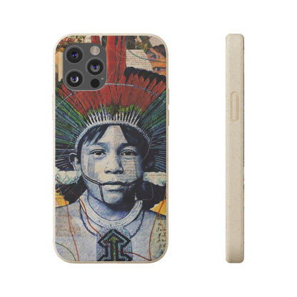 Fundas Biodegradables – collage de la Amazonía | Funda Ecológica para iPhone y Samsung