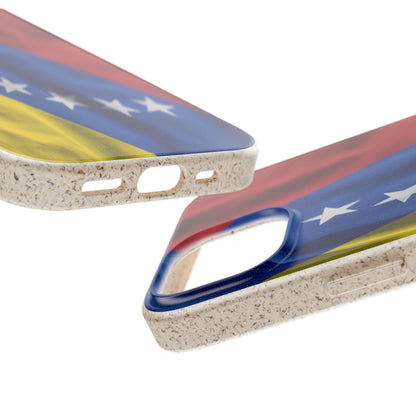 Funda Biodegradable | Bandera de Venezuela – 7 Estrellas | iPhone y Samsung