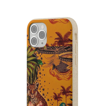 🌿 Fundas Biodegradables – Pintura de la Amazonía | Funda Ecológica para iPhone y Samsung