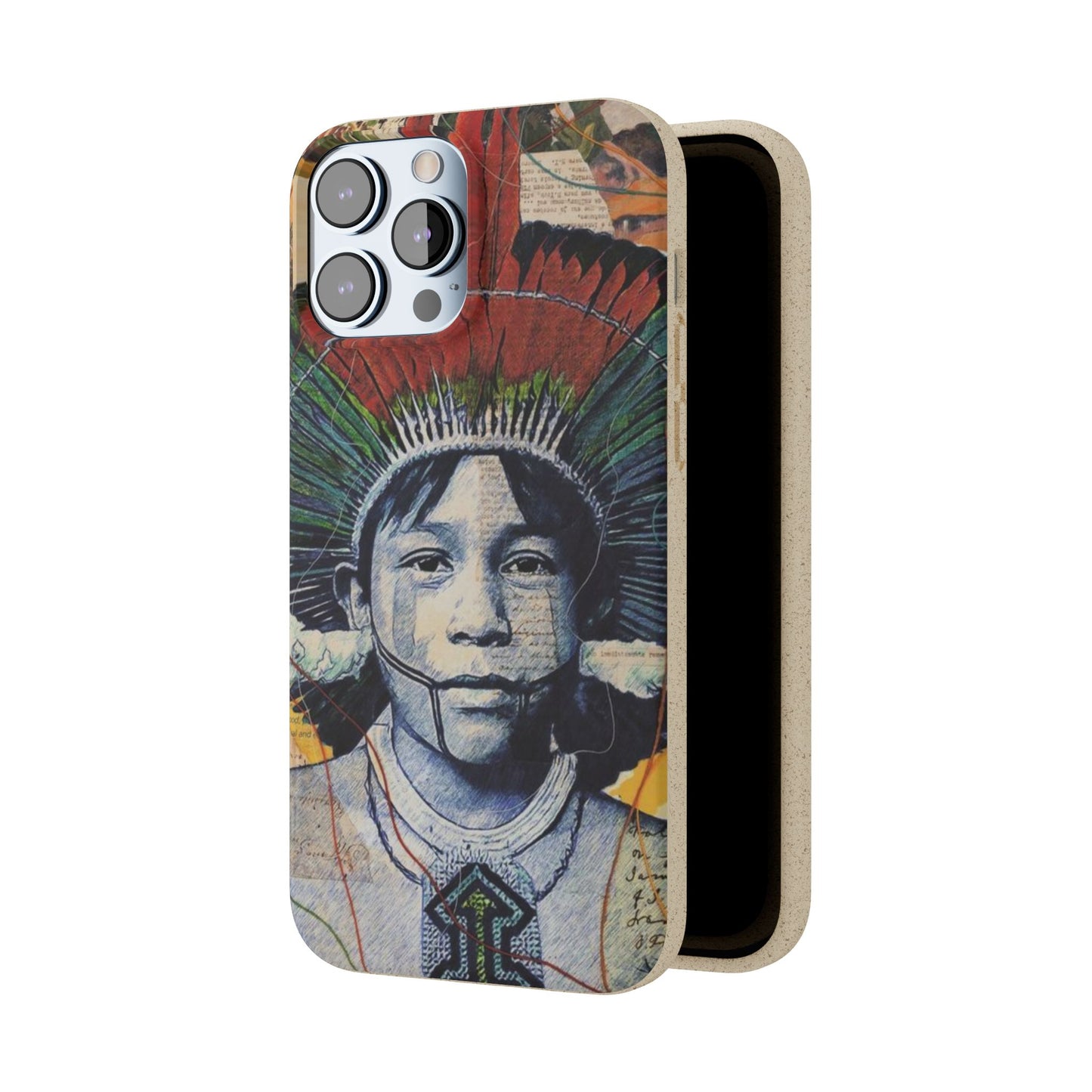 Fundas Biodegradables – collage de la Amazonía | Funda Ecológica para iPhone y Samsung