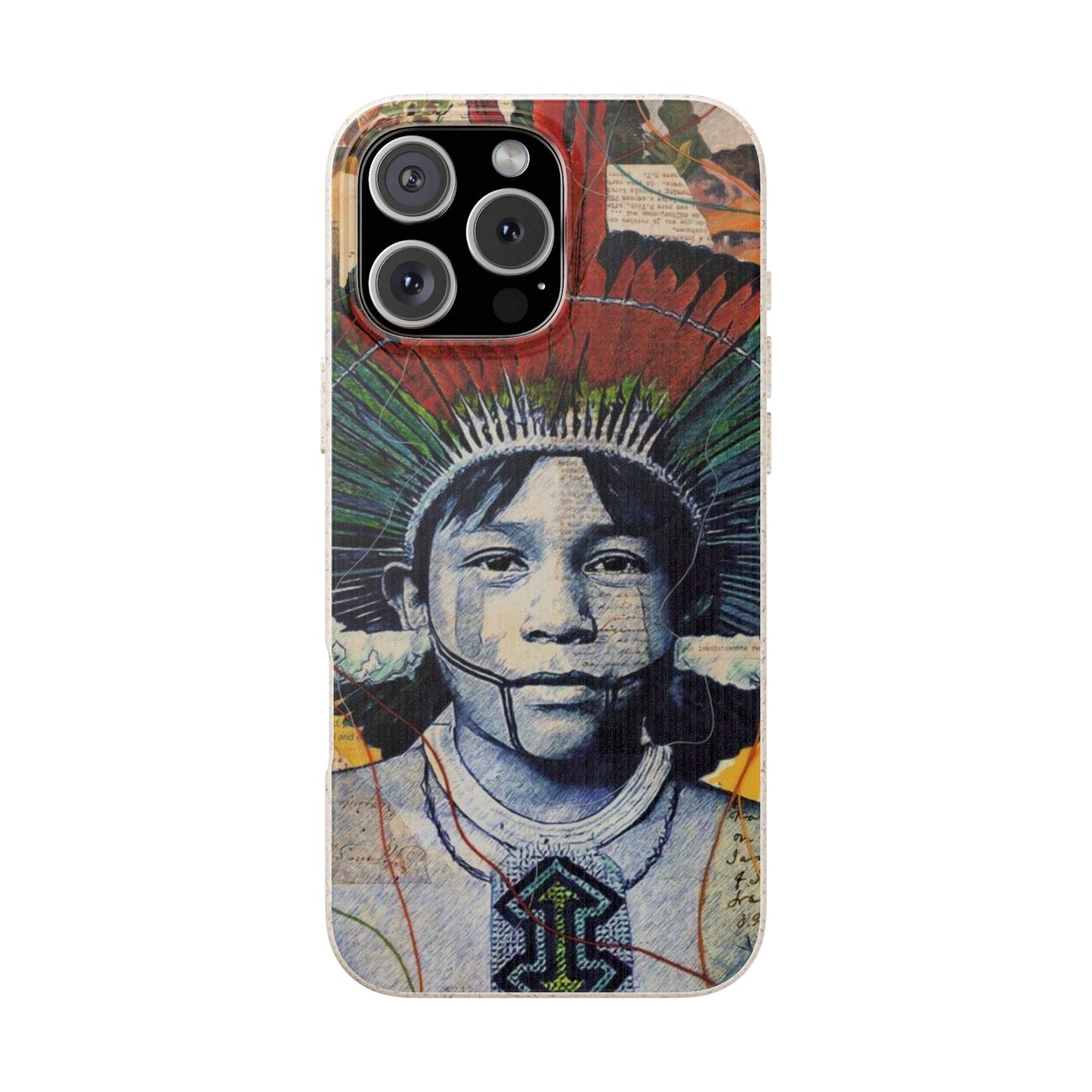 Fundas Biodegradables – collage de la Amazonía | Funda Ecológica para iPhone y Samsung
