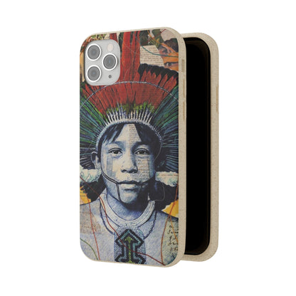 Fundas Biodegradables – collage de la Amazonía | Funda Ecológica para iPhone y Samsung