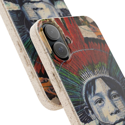 Fundas Biodegradables – collage de la Amazonía | Funda Ecológica para iPhone y Samsung