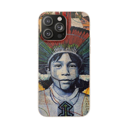 Fundas Biodegradables – collage de la Amazonía | Funda Ecológica para iPhone y Samsung
