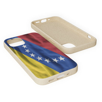 Funda Biodegradable | Bandera de Venezuela – 7 Estrellas | iPhone y Samsung