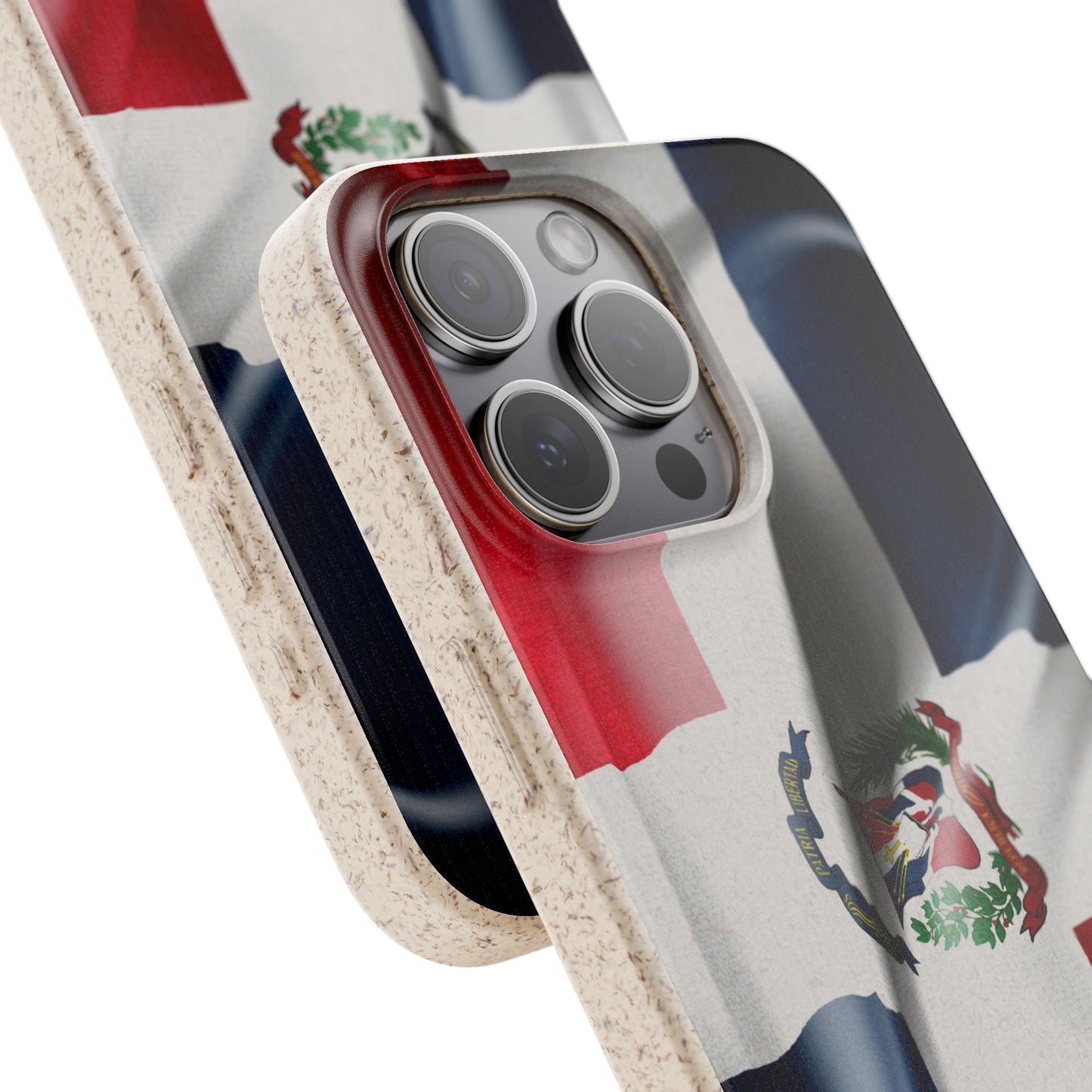 Funda Biodegradable | Bandera República Dominicana 🇩🇴 | iPhone y Samsung