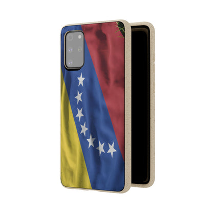 Funda Biodegradable | Bandera de Venezuela – 7 Estrellas | iPhone y Samsung