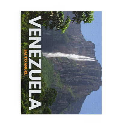 Rompecabezas Salto Ángel | Paisaje Natural de Venezuela (120, 252 o 500 Piezas)