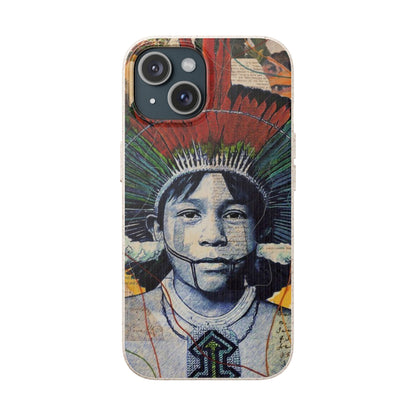 Fundas Biodegradables – collage de la Amazonía | Funda Ecológica para iPhone y Samsung