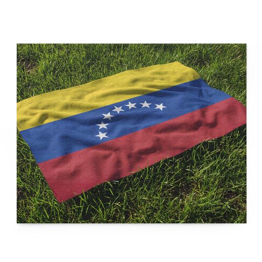 🧩 Rompecabezas Bandera de Venezuela | Puzzle "Seremos Libres" (120, 252 o 500 Piezas)