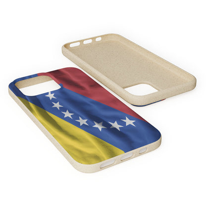 Funda Biodegradable | Bandera de Venezuela – 7 Estrellas | iPhone y Samsung