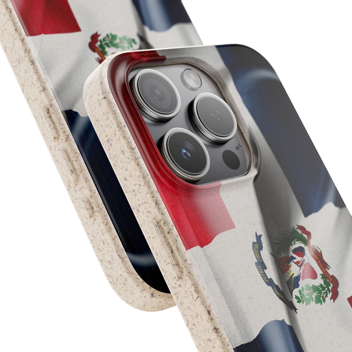Funda Biodegradable | Bandera República Dominicana 🇩🇴 | iPhone y Samsung