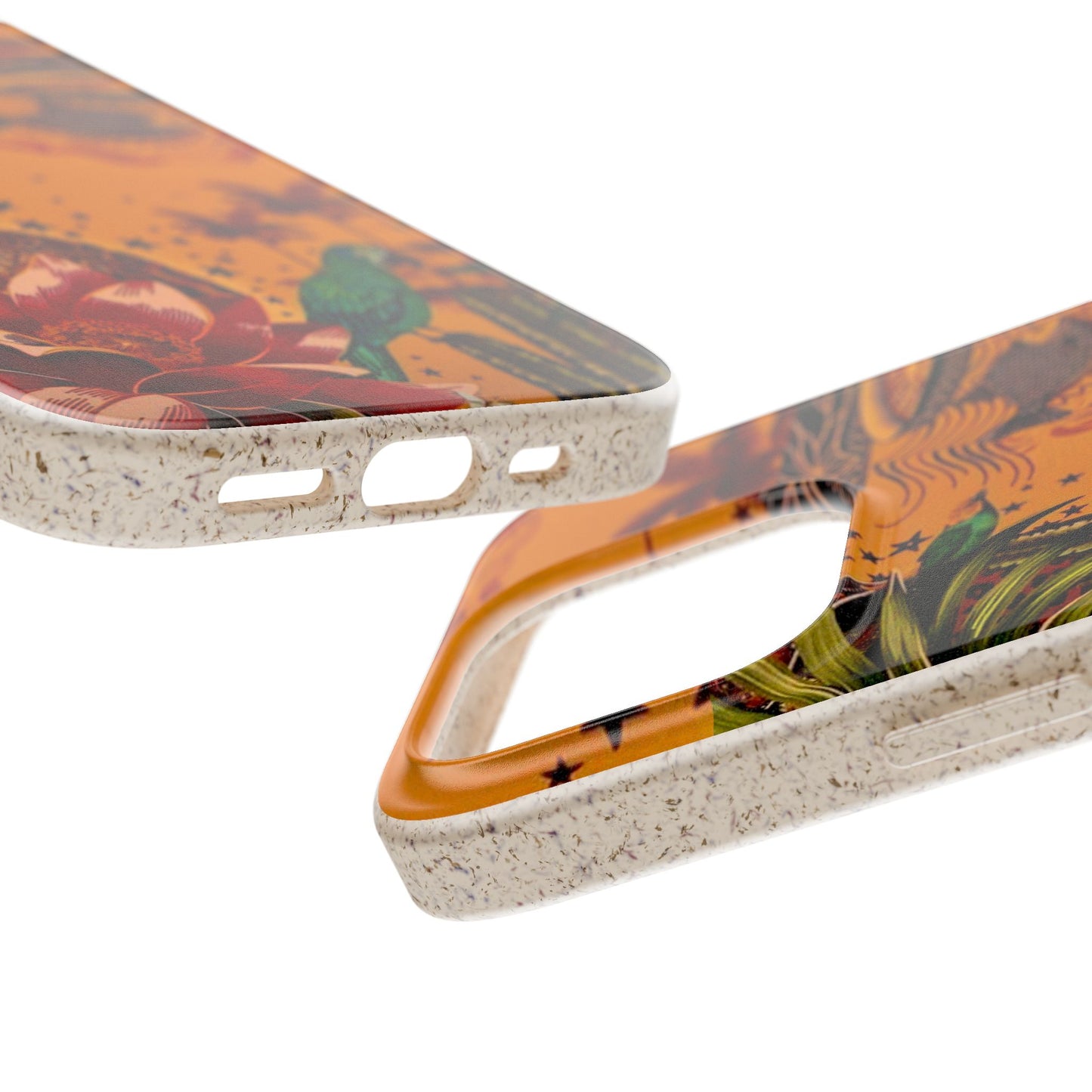 🌿 Fundas Biodegradables – Pintura de la Amazonía | Funda Ecológica para iPhone y Samsung