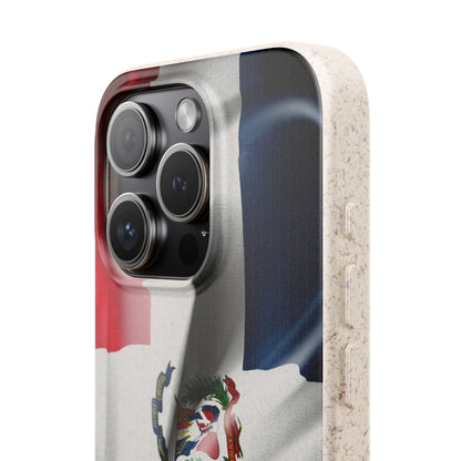 Funda Biodegradable | Bandera República Dominicana 🇩🇴 | iPhone y Samsung