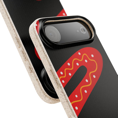 Funda de móvil biodegradable - Wiyu - "La serpiente emplumada" – Serie Amazonía