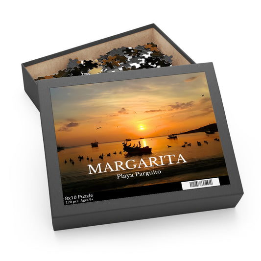 🧩 Rompecabezas Playa Parguito, Isla de Margarita | Fotografía Original – Venezuela Caribe (120, 252 o 500 Piezas)