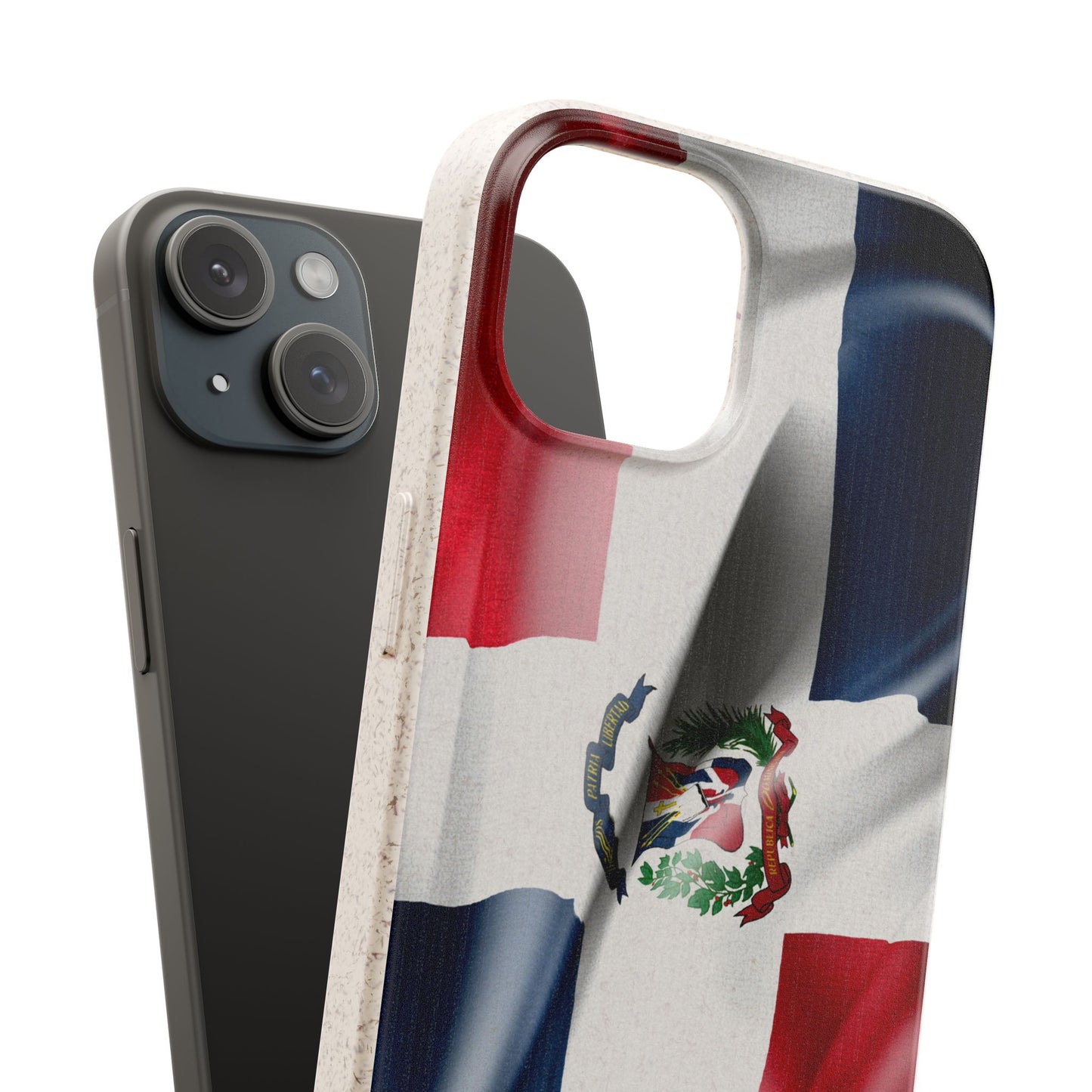 Funda Biodegradable | Bandera República Dominicana 🇩🇴 | iPhone y Samsung