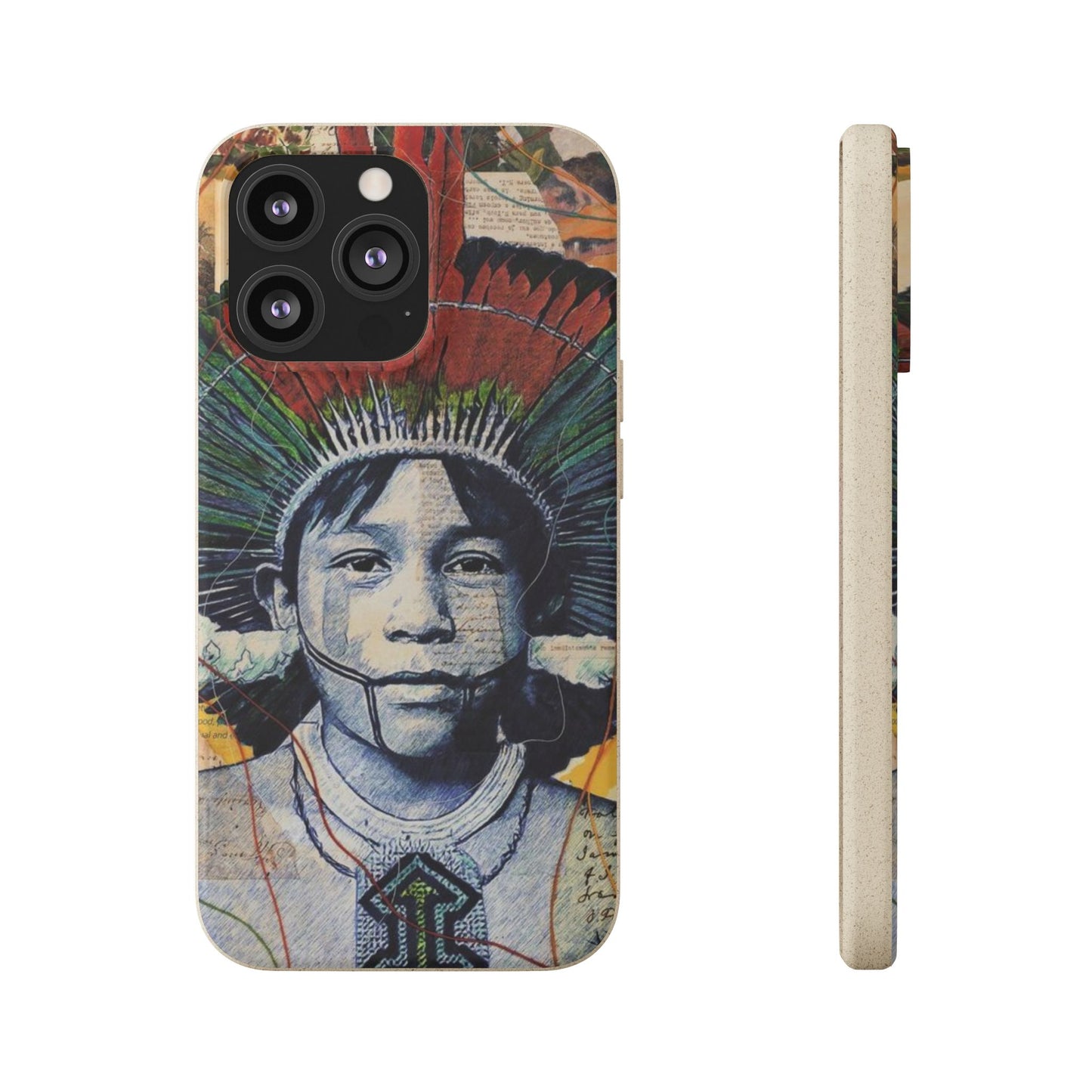 Fundas Biodegradables – collage de la Amazonía | Funda Ecológica para iPhone y Samsung