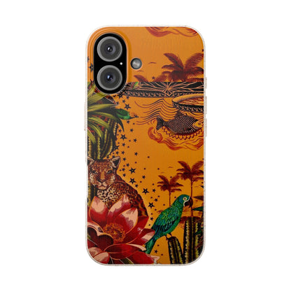 🌿 Fundas Biodegradables – Pintura de la Amazonía | Funda Ecológica para iPhone y Samsung