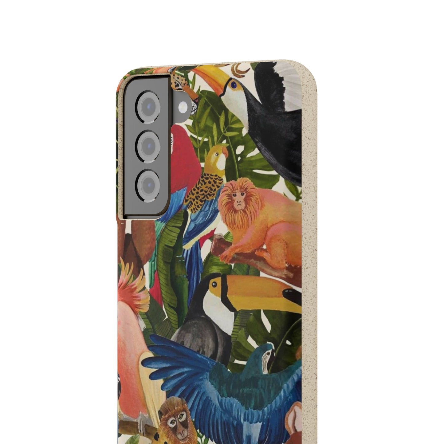 Funda Biodegradable | Pintura Aves de la Amazonía | iPhone y Samsung