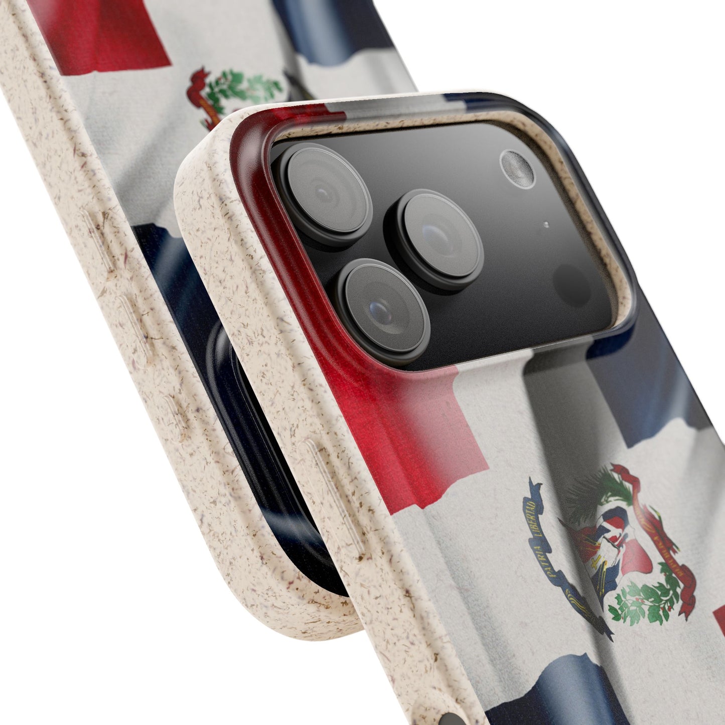 Funda Biodegradable | Bandera República Dominicana 🇩🇴 | iPhone y Samsung