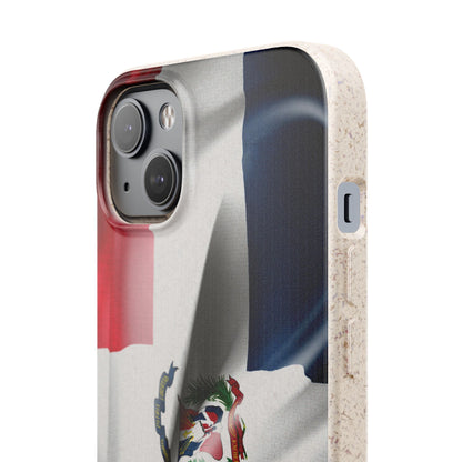 Funda Biodegradable | Bandera República Dominicana 🇩🇴 | iPhone y Samsung