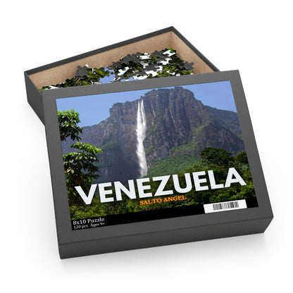 Rompecabezas Salto Ángel | Paisaje Natural de Venezuela (120, 252 o 500 Piezas)