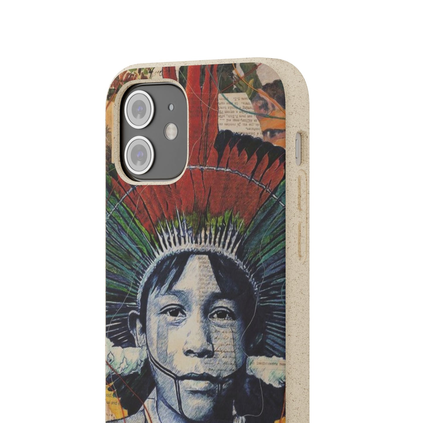 Fundas Biodegradables – collage de la Amazonía | Funda Ecológica para iPhone y Samsung