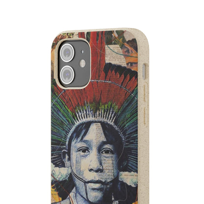 Fundas Biodegradables – collage de la Amazonía | Funda Ecológica para iPhone y Samsung