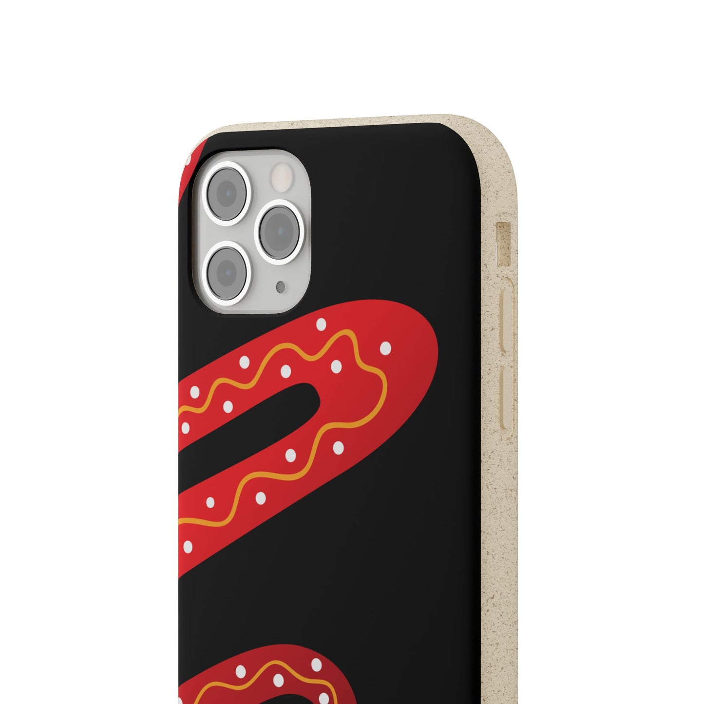 Funda de móvil biodegradable - Wiyu - "La serpiente emplumada" – Serie Amazonía