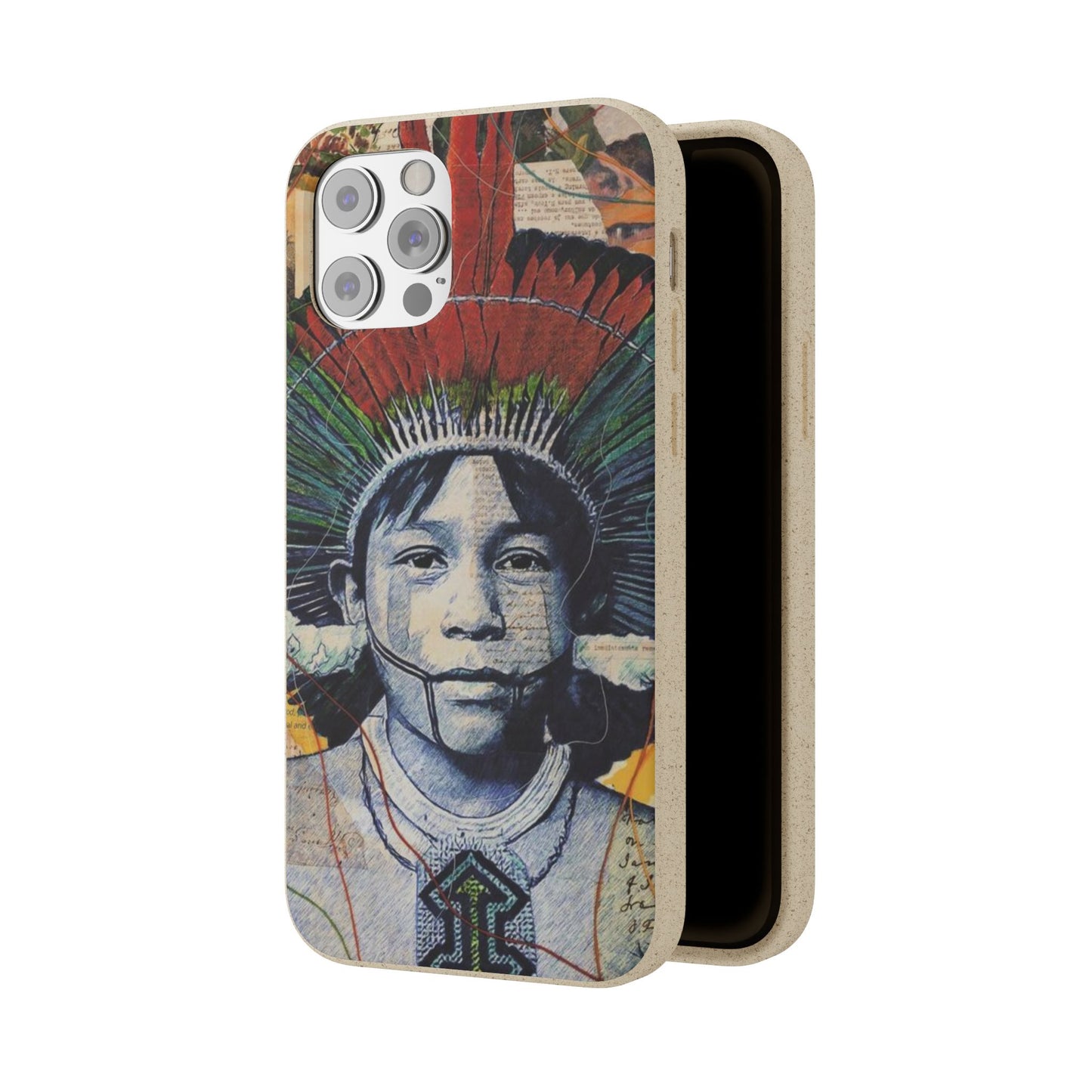 Fundas Biodegradables – collage de la Amazonía | Funda Ecológica para iPhone y Samsung