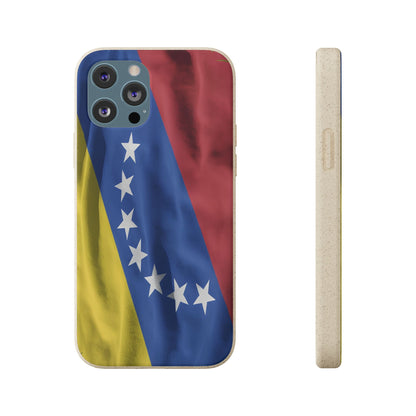 Funda Biodegradable | Bandera de Venezuela – 7 Estrellas | iPhone y Samsung