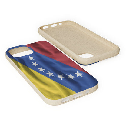 Funda Biodegradable | Bandera de Venezuela – 7 Estrellas | iPhone y Samsung