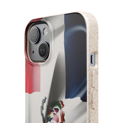 Funda Biodegradable | Bandera República Dominicana 🇩🇴 | iPhone y Samsung