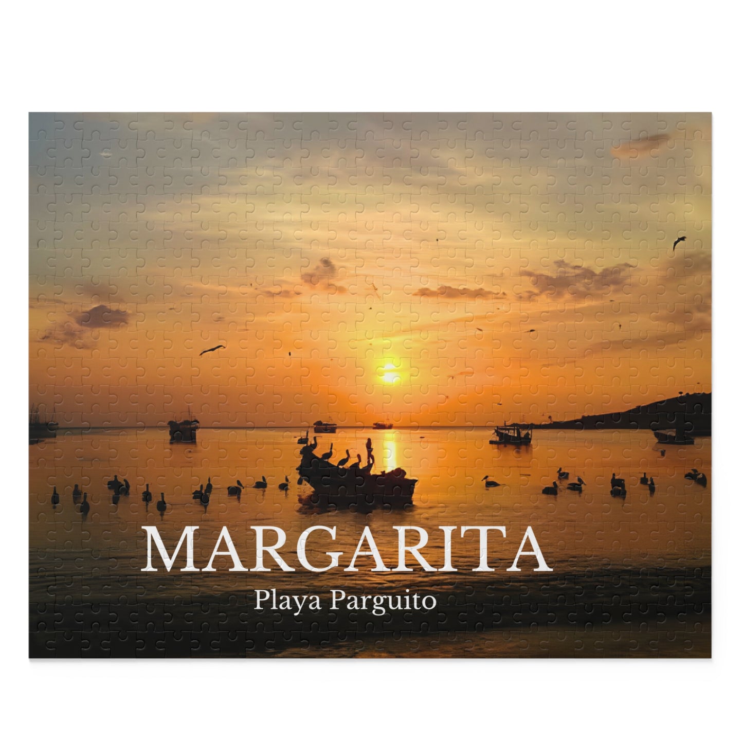 🧩 Rompecabezas Playa Parguito, Isla de Margarita | Fotografía Original – Venezuela Caribe (120, 252 o 500 Piezas)