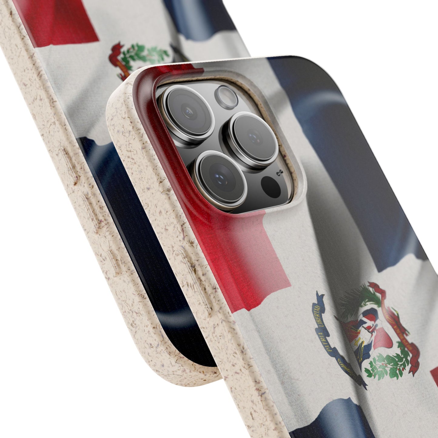 Funda Biodegradable | Bandera República Dominicana 🇩🇴 | iPhone y Samsung