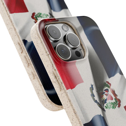 Funda Biodegradable | Bandera República Dominicana 🇩🇴 | iPhone y Samsung