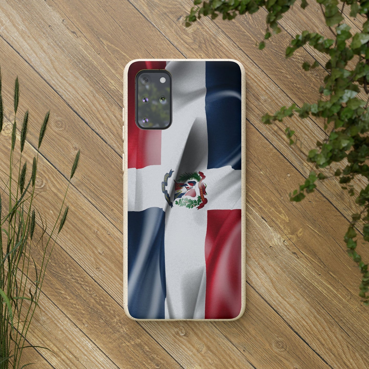Funda Biodegradable | Bandera República Dominicana 🇩🇴 | iPhone y Samsung