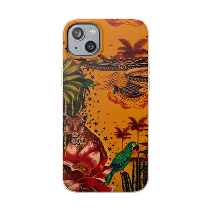 🌿 Fundas Biodegradables – Pintura de la Amazonía | Funda Ecológica para iPhone y Samsung