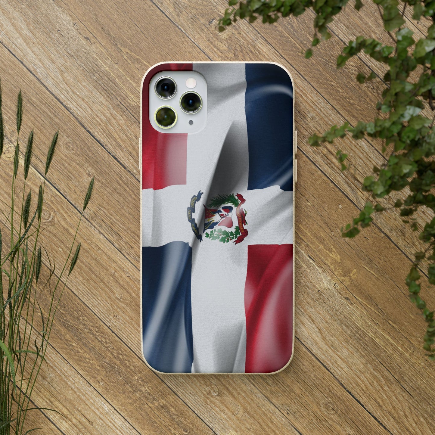Funda Biodegradable | Bandera República Dominicana 🇩🇴 | iPhone y Samsung