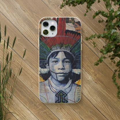 Fundas Biodegradables – collage de la Amazonía | Funda Ecológica para iPhone y Samsung