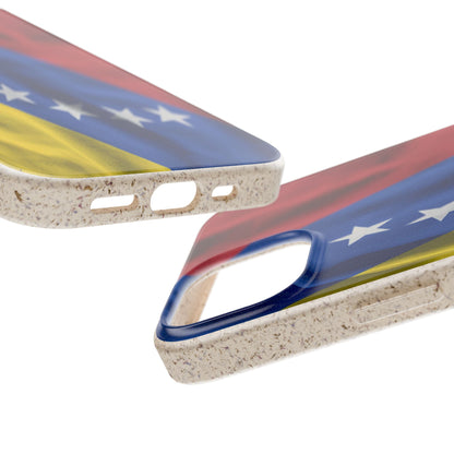 Funda Biodegradable | Bandera de Venezuela – 7 Estrellas | iPhone y Samsung