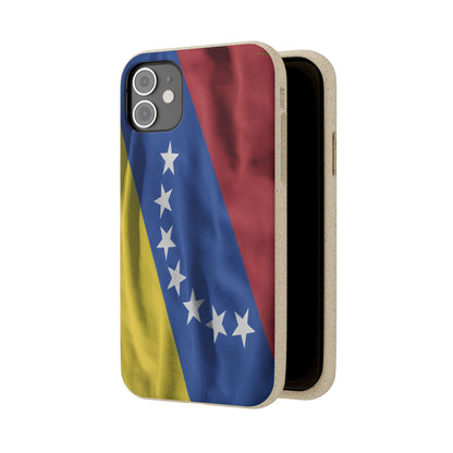 Funda Biodegradable | Bandera de Venezuela – 7 Estrellas | iPhone y Samsung