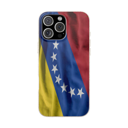 Funda Biodegradable | Bandera de Venezuela – 7 Estrellas | iPhone y Samsung