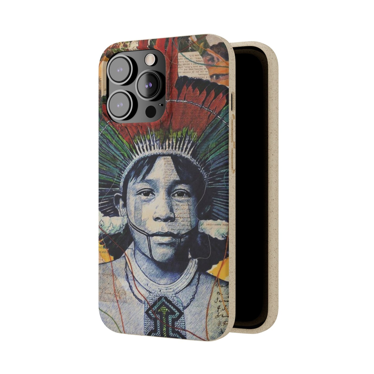 Fundas Biodegradables – collage de la Amazonía | Funda Ecológica para iPhone y Samsung